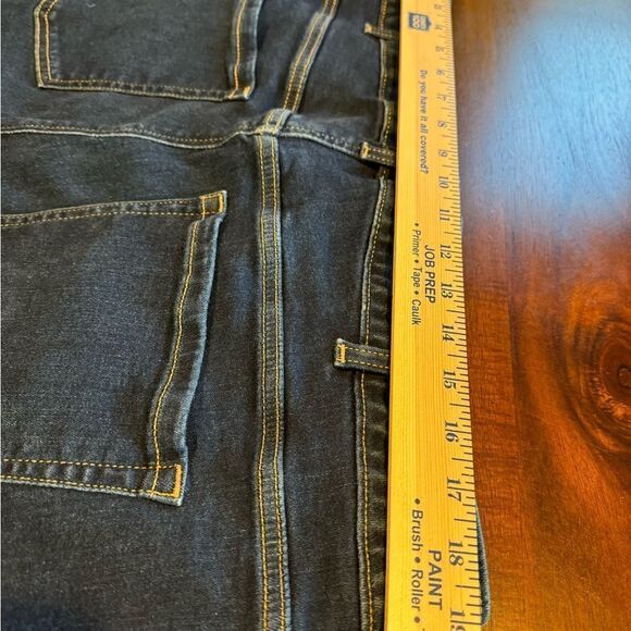 Lane Bryant High Rise Boot Cut Dark Wash Stretch Denim Jeans Size 22S - Picture 12 of 12